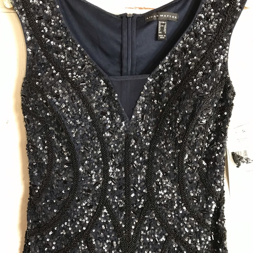 Aiden Mattox Beaded and Sequined Dress - Picture 6 of 9
